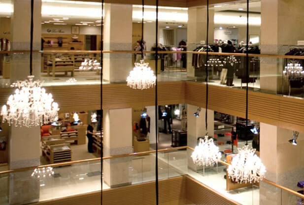 Ladenbau Kaufhaus ZUM – Moskau