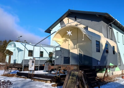 Hotel & Restaurant „Weltraumbahnhof Rautenkranz WBF1875“